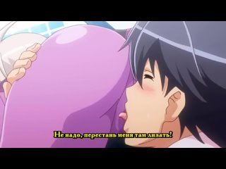 honoo no haramase oppai: ero appli gakuen the animation (episode 1) [rus sub] |18 | hentai